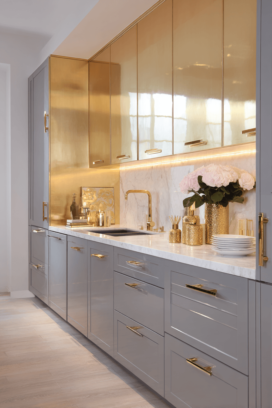 29 2 Toned Kitchen Cabinets That Break the Rules 10