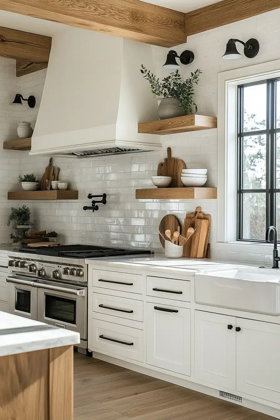 29 White Kitchen Cabinet Ideas That Stay Bright and Beautiful Year After Year 10 white kitchen cabinets
