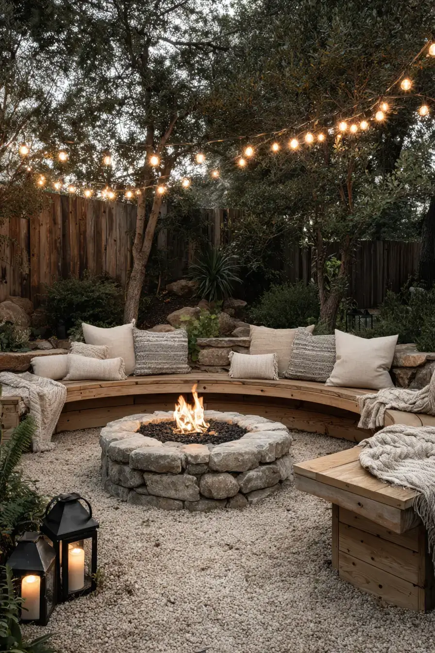 29 Fire Pit Ideas for a Backyard on a Budget That Actually Look Good 11