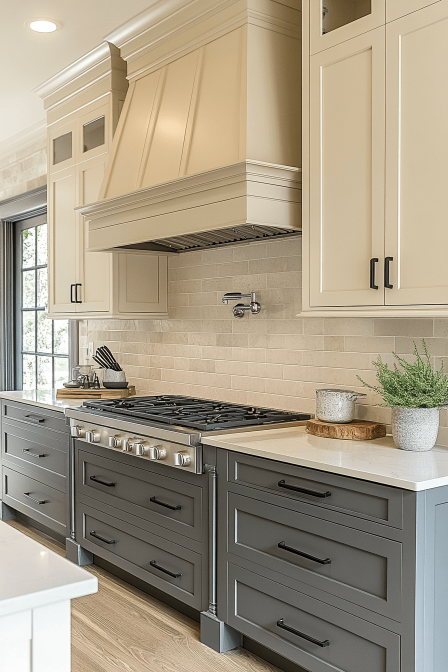 29 Two Tone Kitchen Cabinets for the Indecisive 11