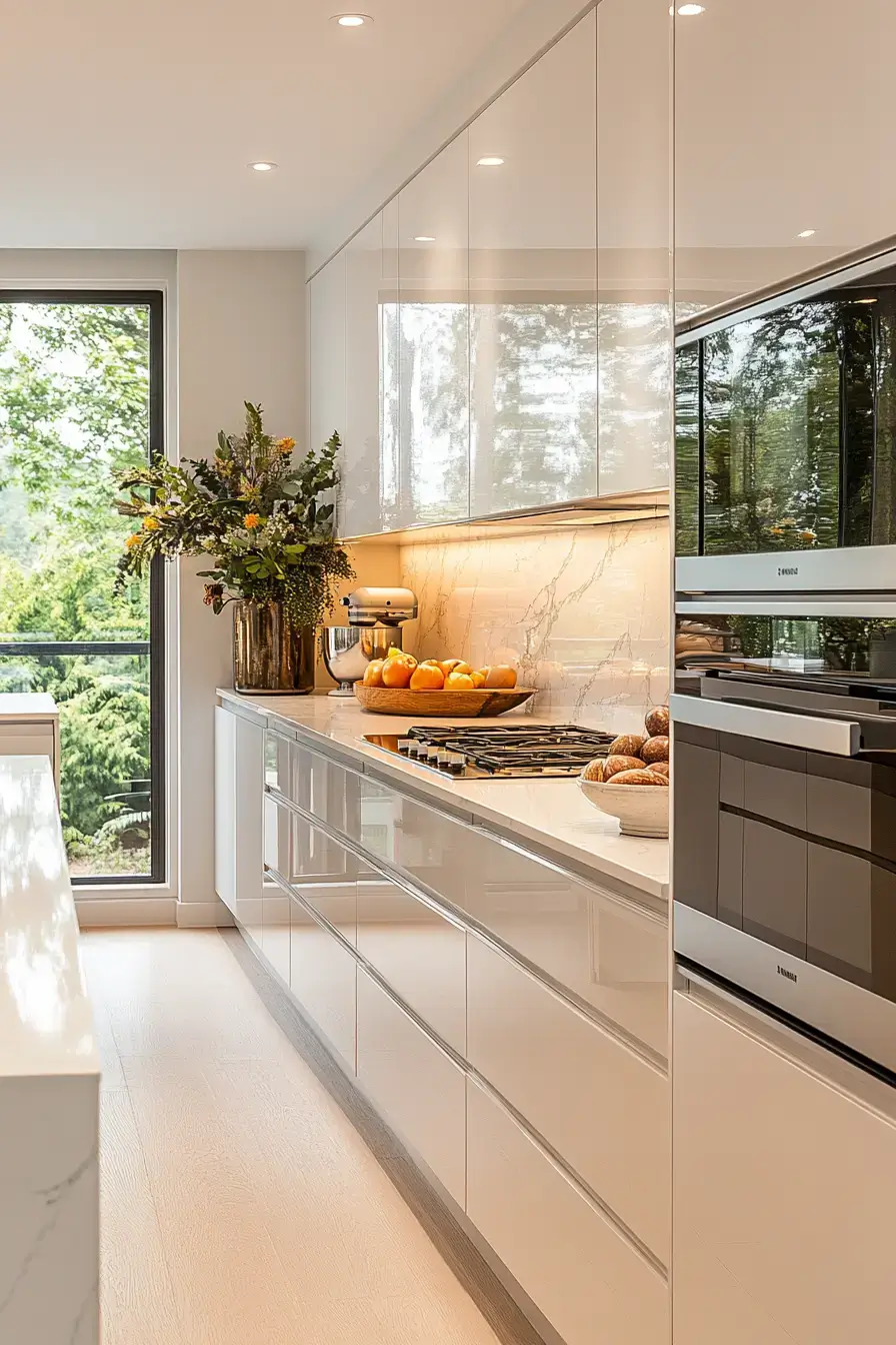 29 White Kitchen Cabinet Ideas That Stay Bright and Beautiful Year After Year 11 white kitchen cabinets