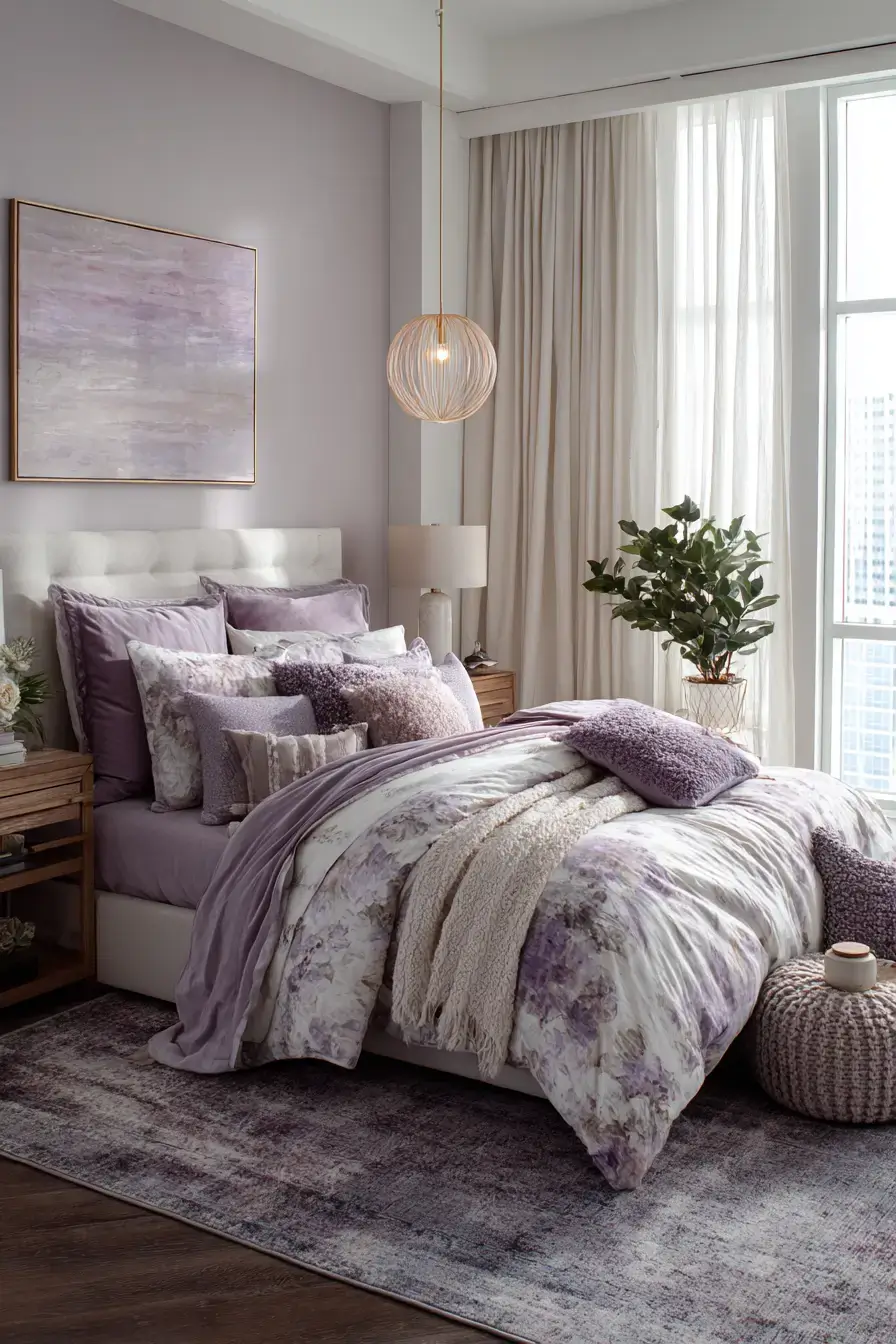 29 Purple Room Decor Ideas for a Space That Feels Like You 11