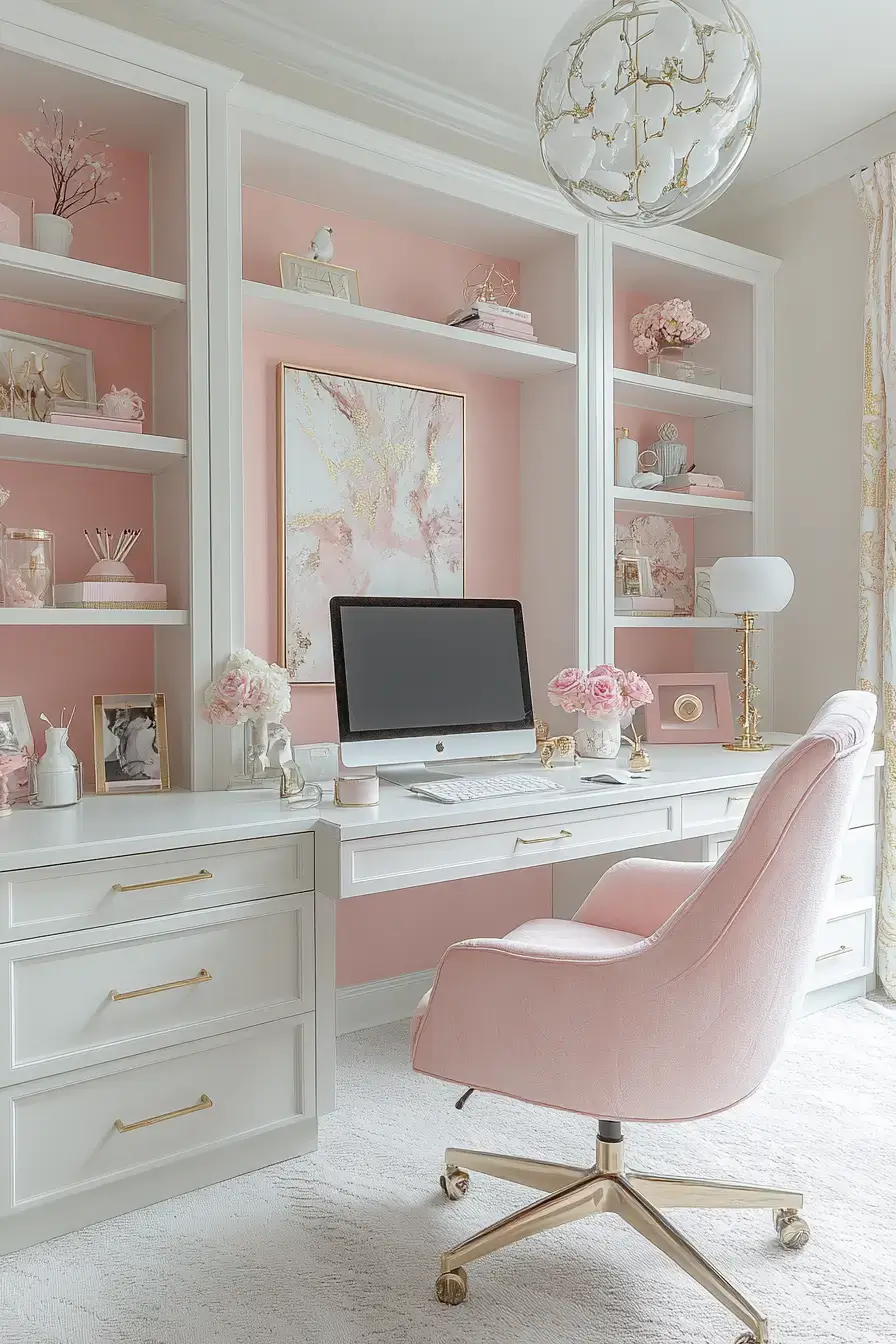 29 Dopamine Decor Office Ideas to Make Work Feel a Little Lighter 13