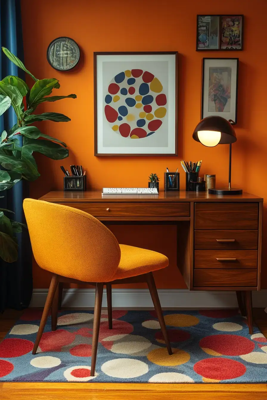 29 Dopamine Decor Office Ideas to Make Work Feel a Little Lighter 14