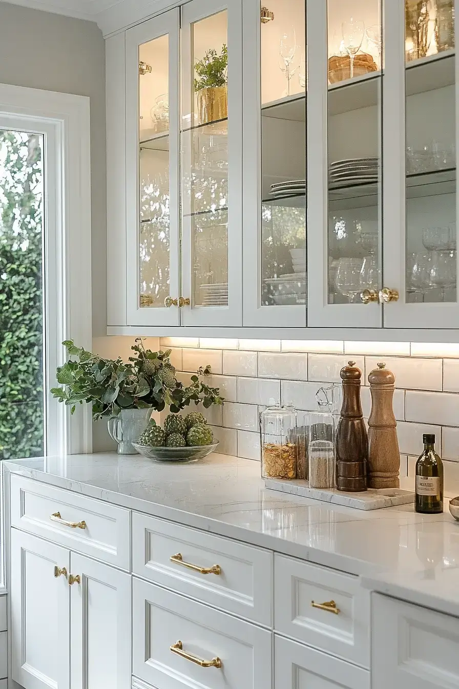 29 White Kitchen Cabinet Ideas That Stay Bright and Beautiful Year After Year 14 white kitchen cabinets