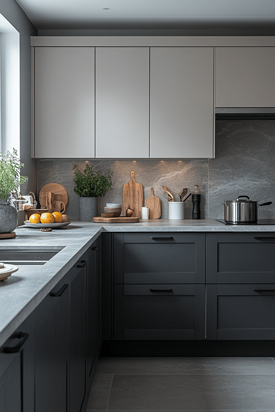 29 Two Tone Kitchen Cabinets for the Indecisive 15