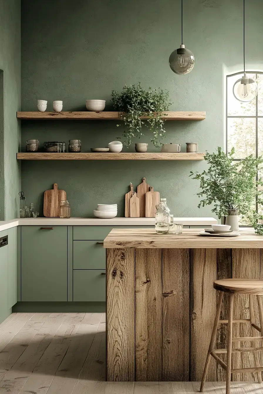 29 Sage Kitchen Cabinet Ideas That Feel Calm, Collected, and Completely Livable 15 sage kitchen cabinets