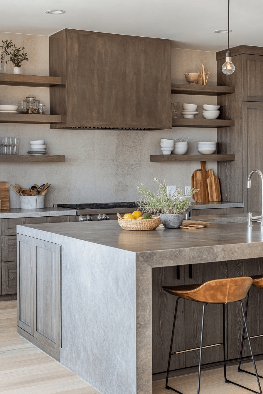 29 Stained Kitchen Cabinets With Real Wood Grain 16