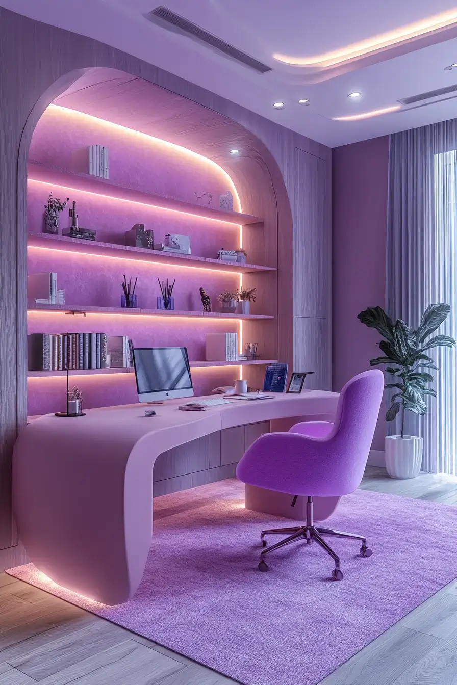 29 Dopamine Decor Office Ideas to Make Work Feel a Little Lighter 16