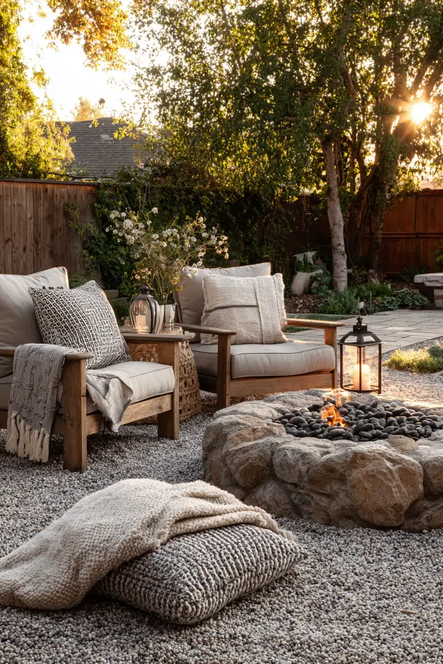 29 Fire Pit Ideas for a Backyard on a Budget That Actually Look Good 17