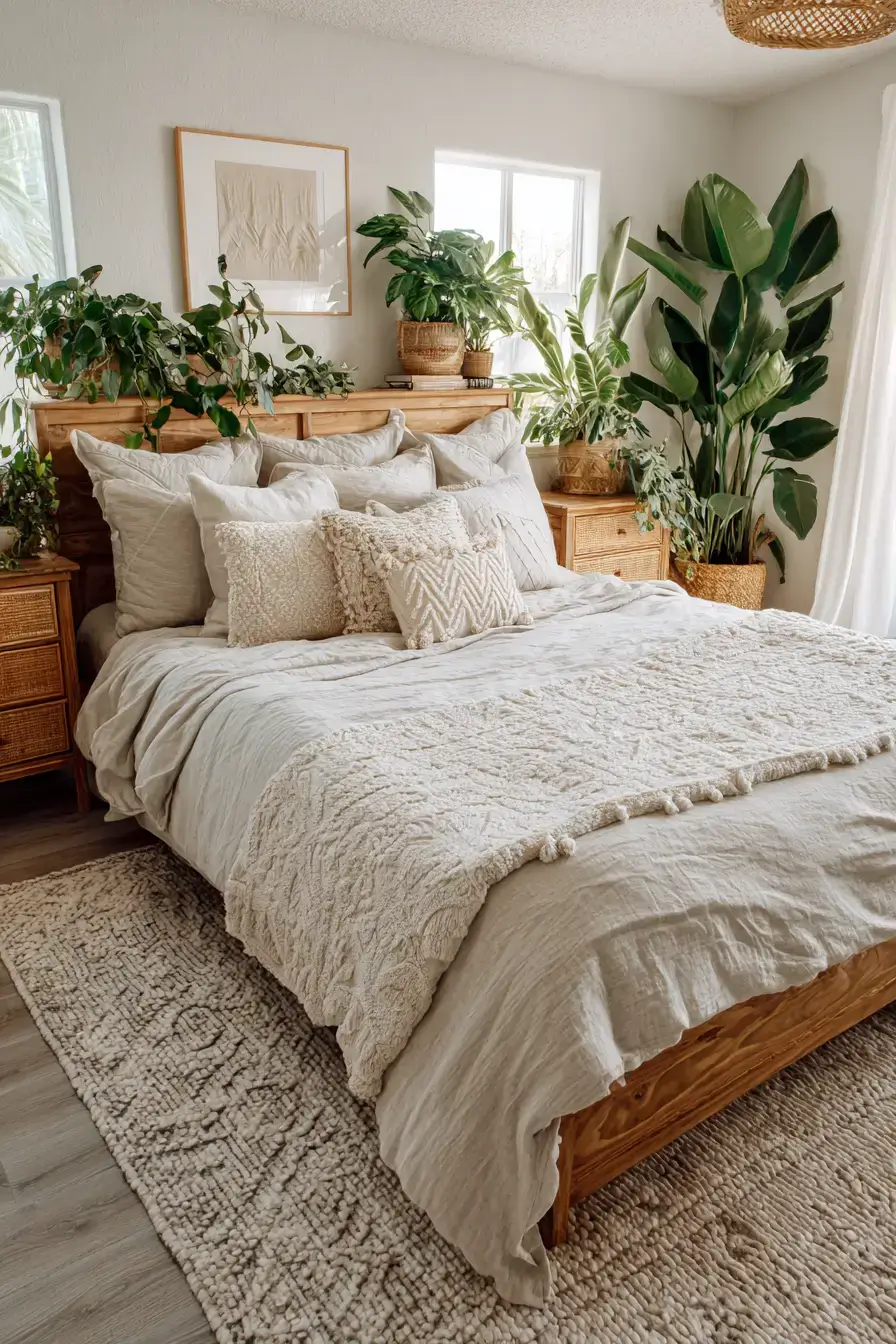 29 Green Boho Bedroom Ideas That Feel Calm and Collected 17