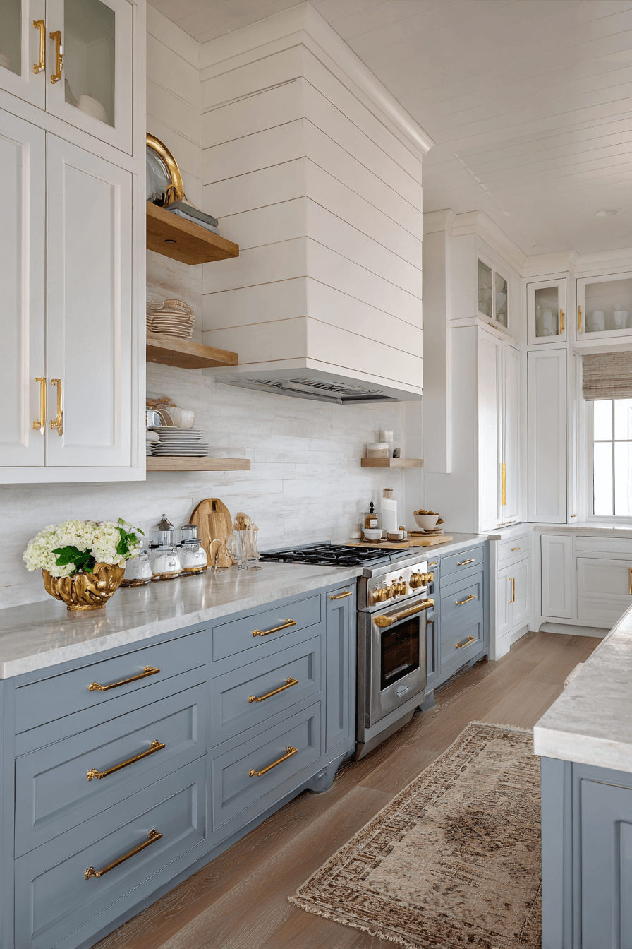 29 Two Tone Kitchen Cabinets for the Indecisive 17