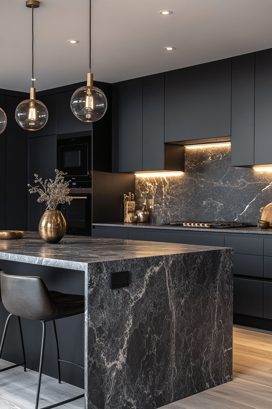 29 Aluminium Kitchen Cabinets That Look Like the Future 18