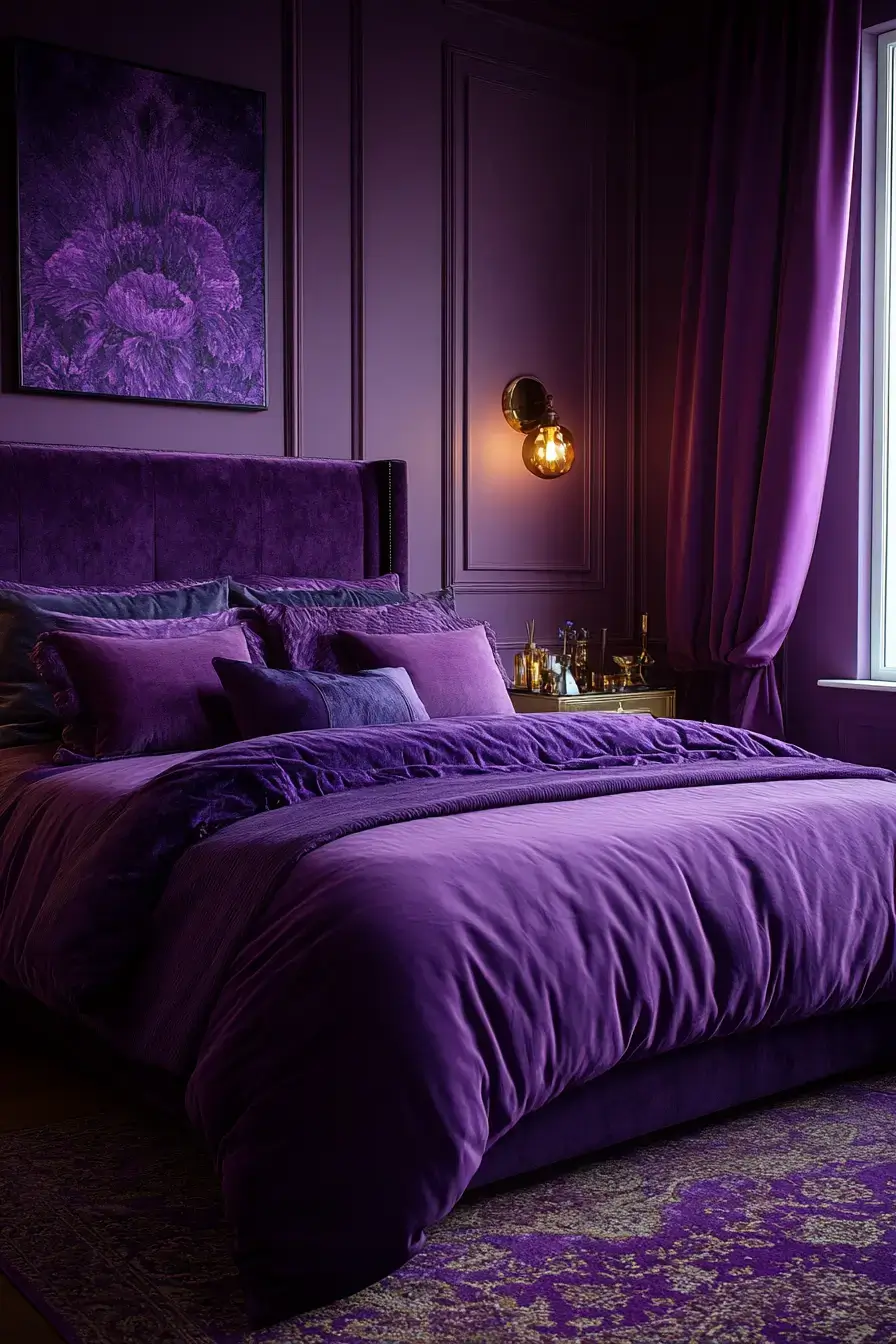 29 Purple Room Decor Ideas for a Space That Feels Like You 18