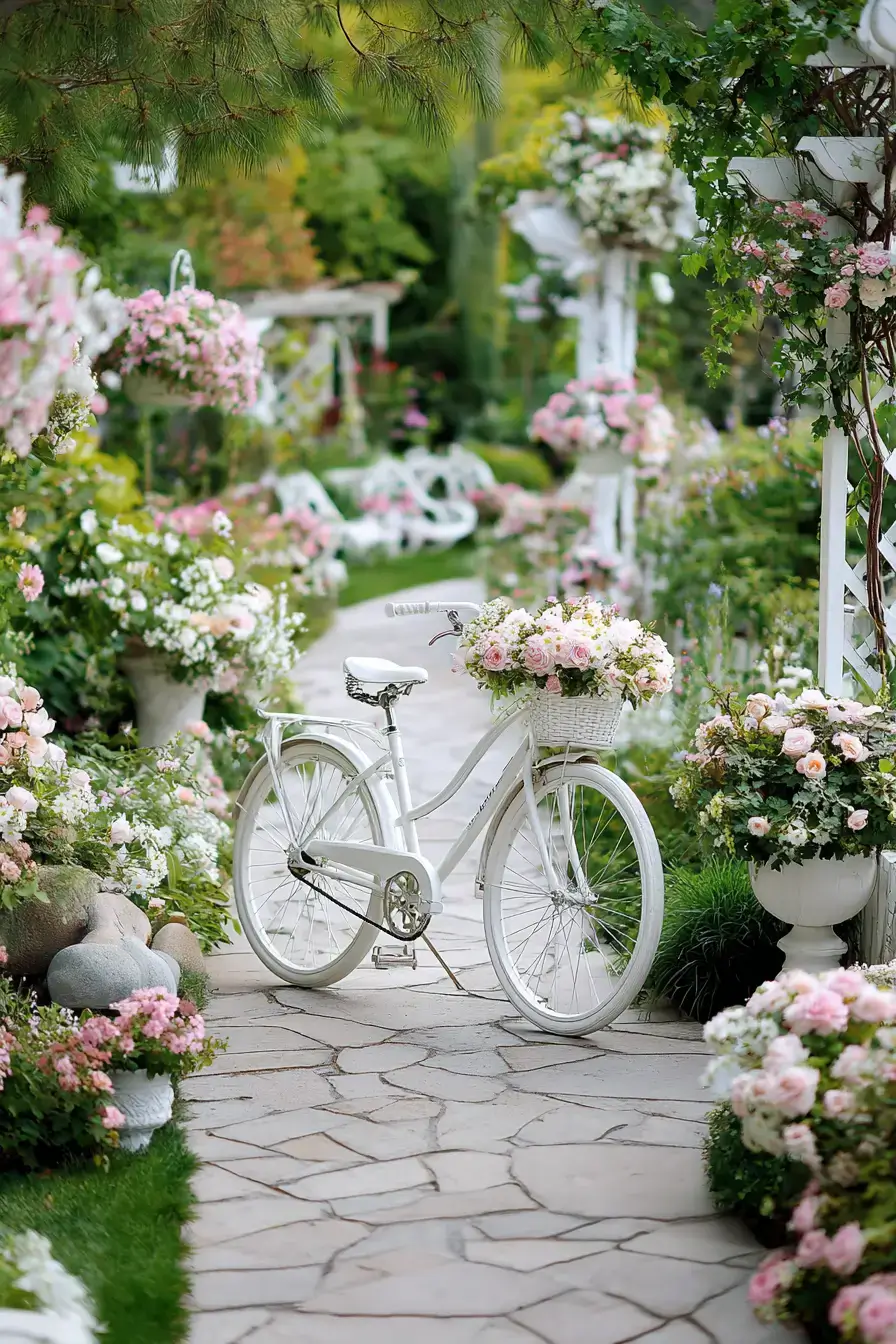 29 Bicycle Yard Decor Ideas for a Charming Outdoor Space 18
