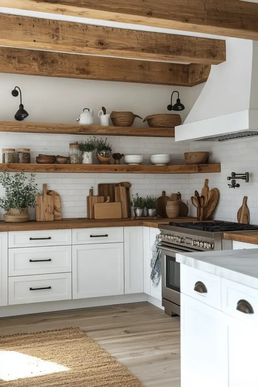 29 White Kitchen Cabinet Ideas That Stay Bright and Beautiful Year After Year 18 white kitchen cabinets