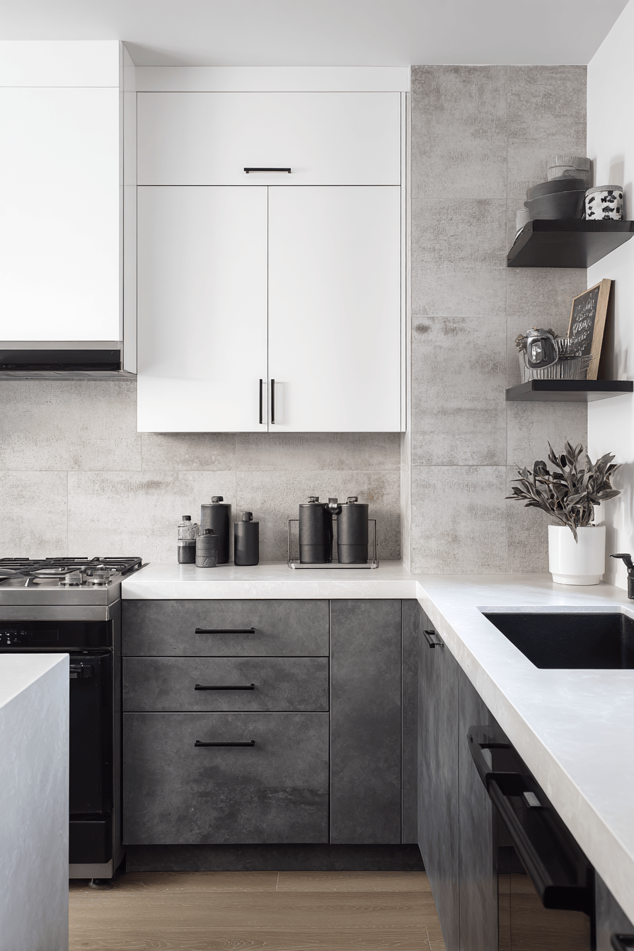 29 Two Tone Kitchen Cabinets for the Indecisive 19