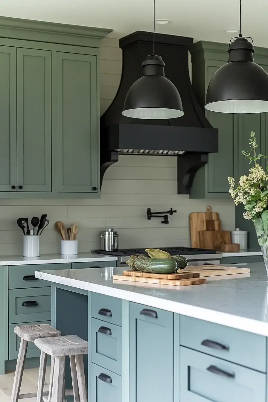 29 Sage Kitchen Cabinet Ideas That Feel Calm, Collected, and Completely Livable 19 sage kitchen cabinets