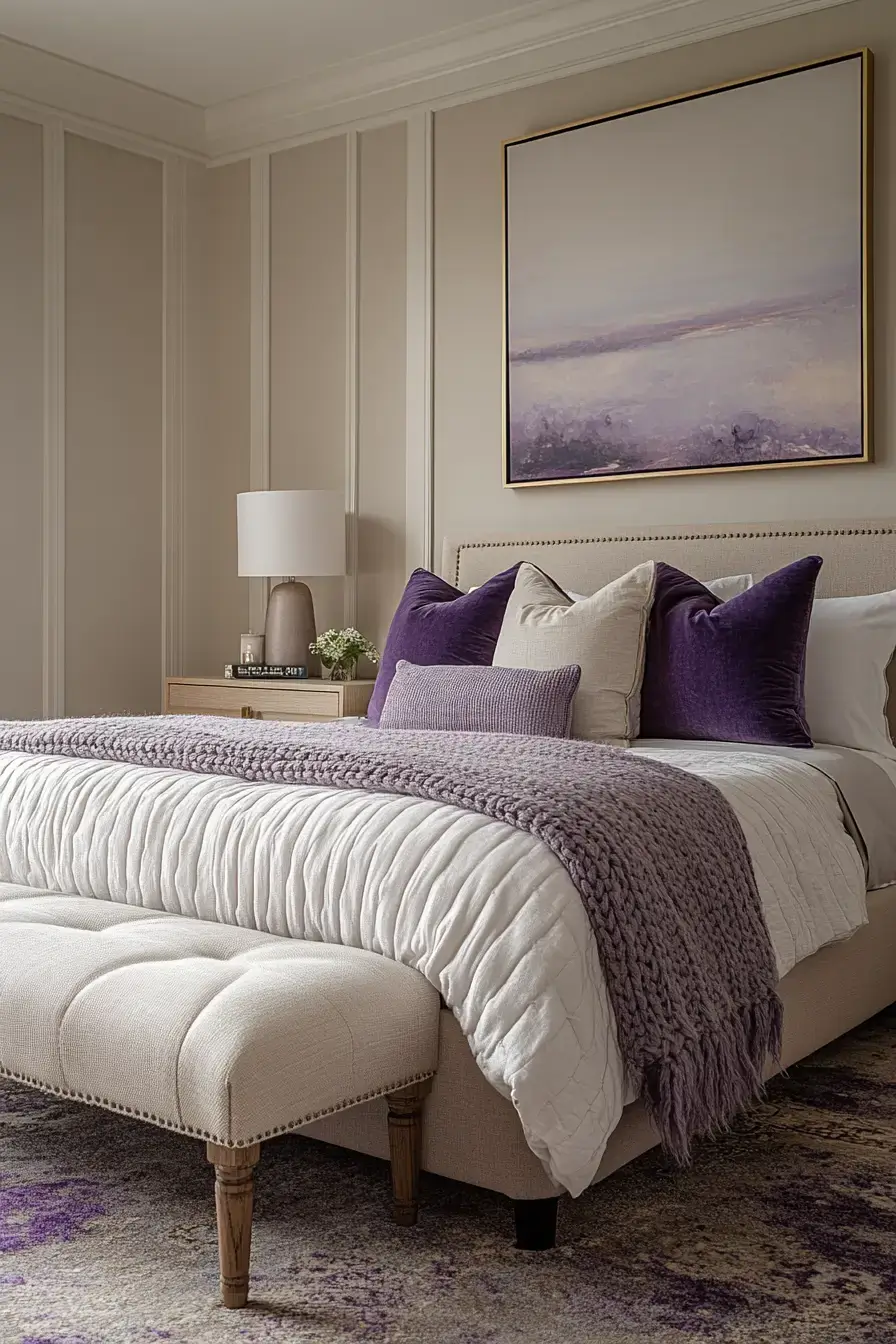 29 Purple Room Decor Ideas for a Space That Feels Like You 20