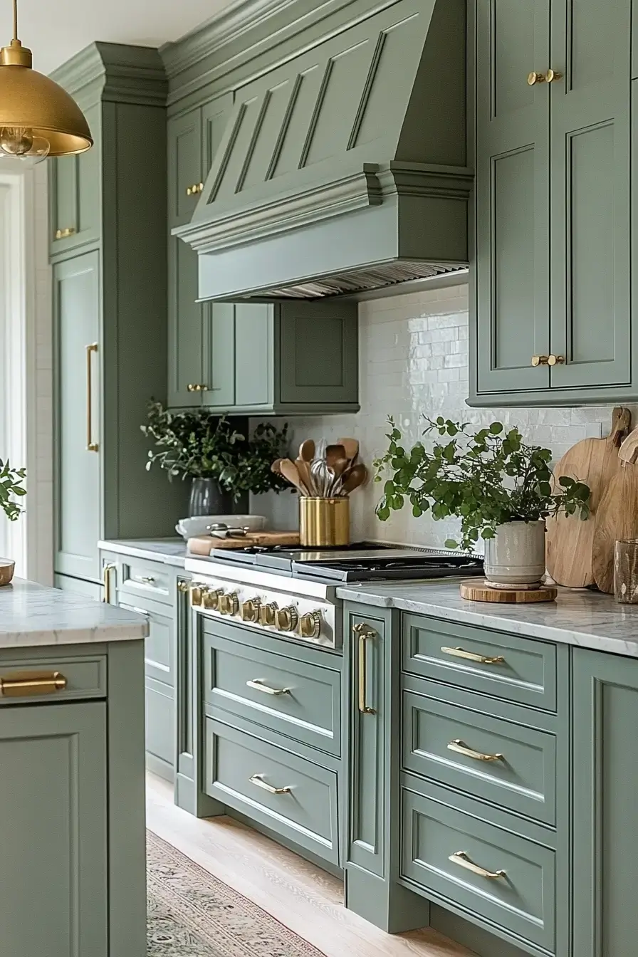 29 Sage Kitchen Cabinet Ideas That Feel Calm, Collected, and Completely Livable 20 sage kitchen cabinets