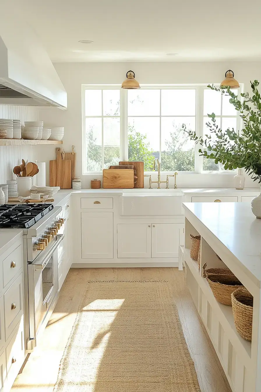 29 White Kitchen Cabinet Ideas That Stay Bright and Beautiful Year After Year 20 white kitchen cabinets