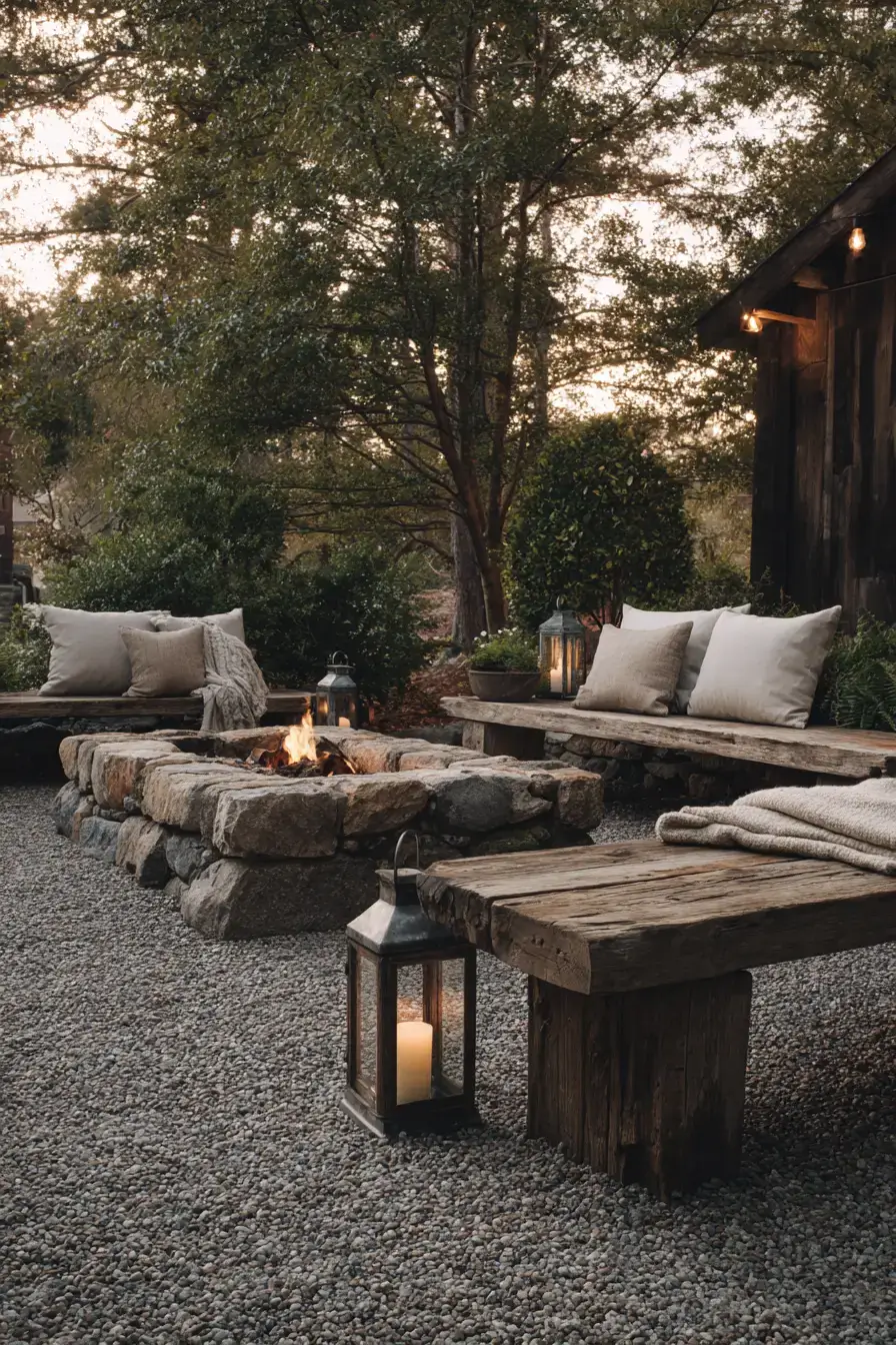 29 Fire Pit Ideas for a Backyard on a Budget That Actually Look Good 20
