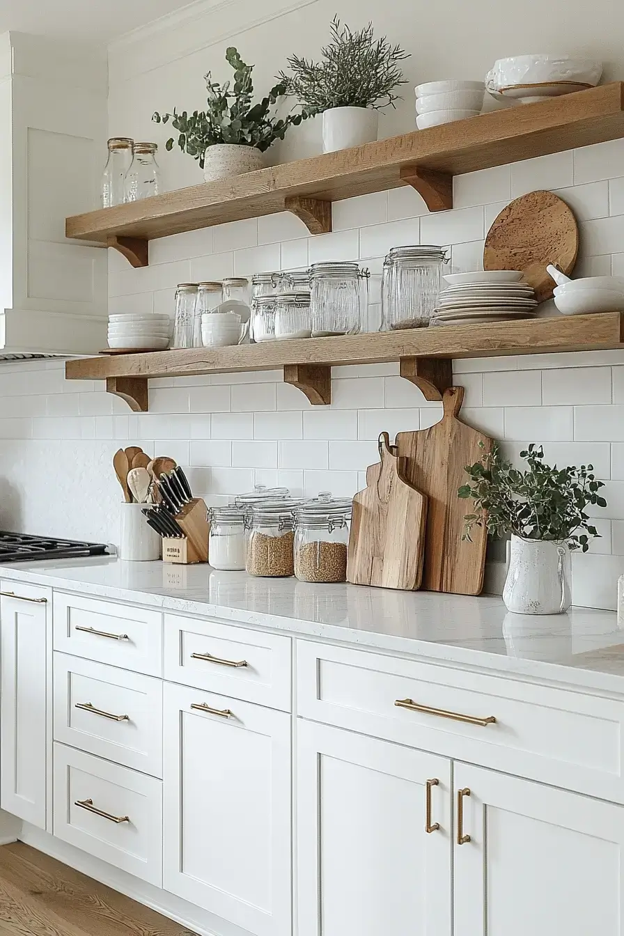 29 White Kitchen Cabinet Ideas That Stay Bright and Beautiful Year After Year 21 white kitchen cabinets