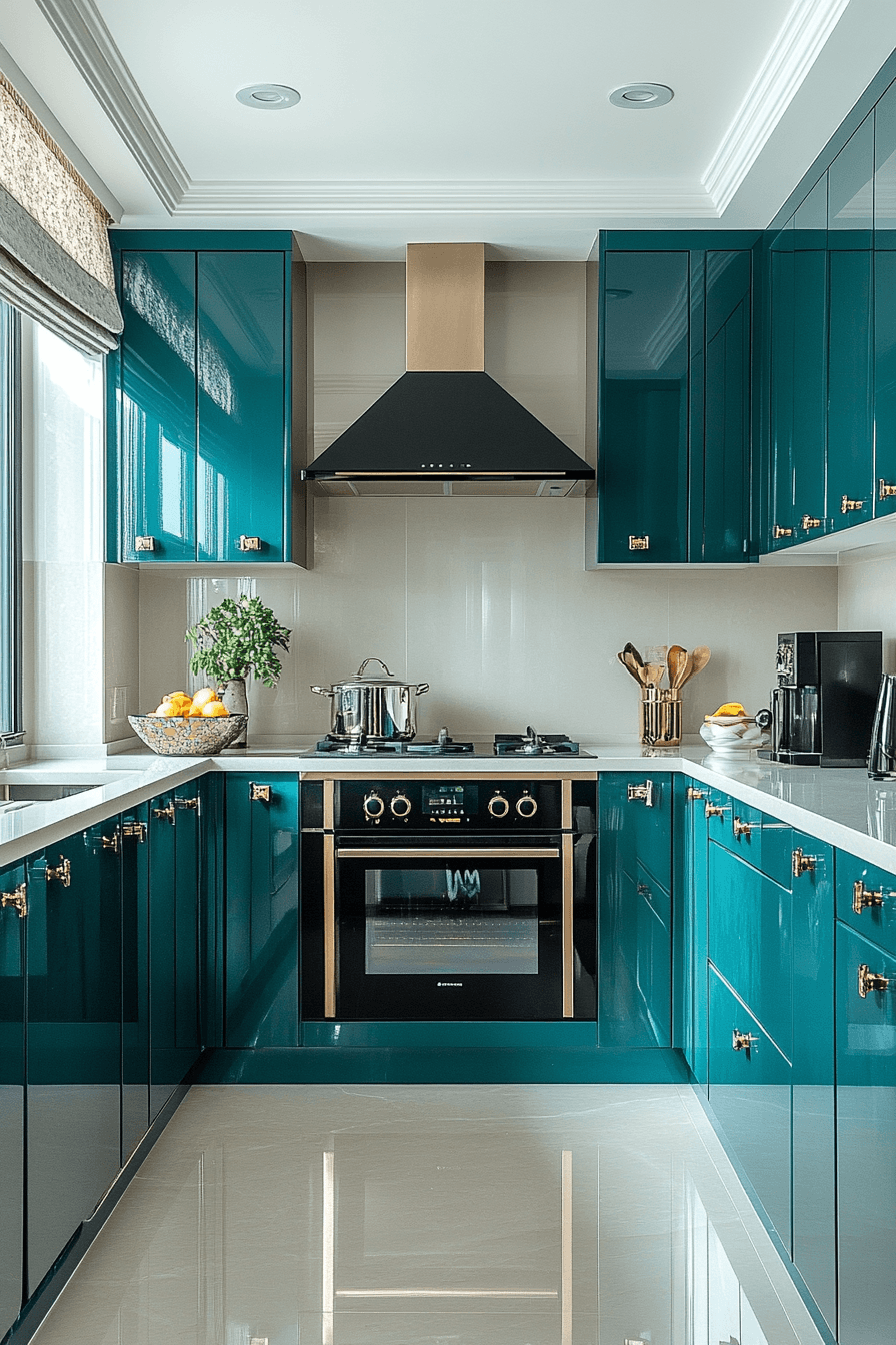 29 Aluminium Kitchen Cabinets That Look Like the Future 22