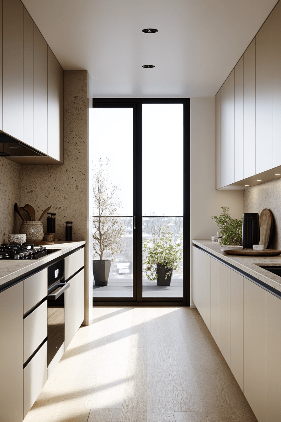 29 Aluminium Kitchen Cabinets That Look Like the Future 23