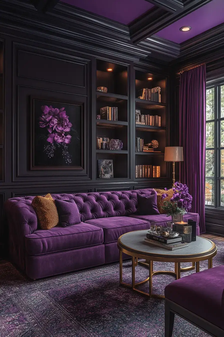 29 Purple Room Decor Ideas for a Space That Feels Like You 24