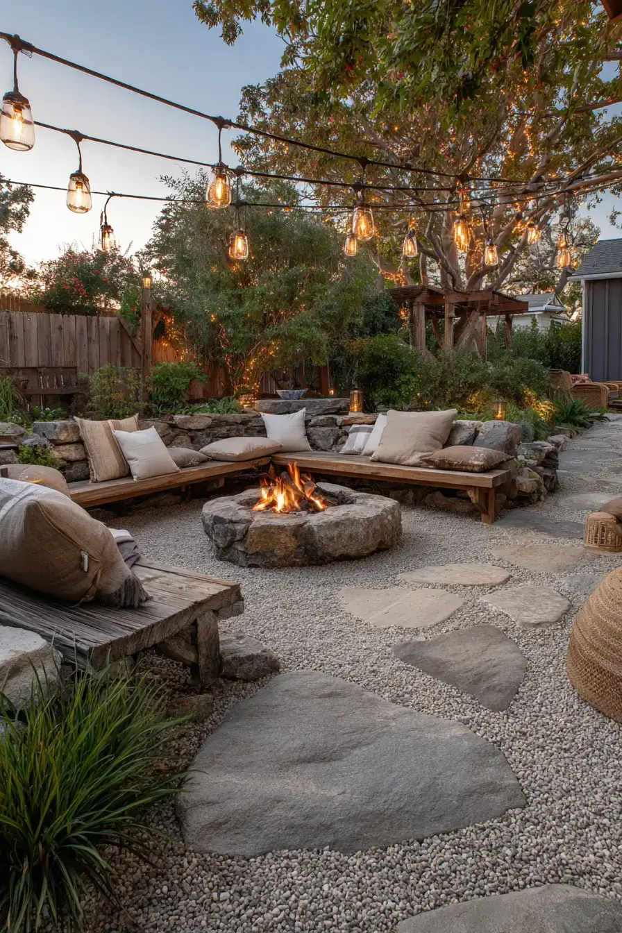 29 Fire Pit Ideas for a Backyard on a Budget That Actually Look Good 24