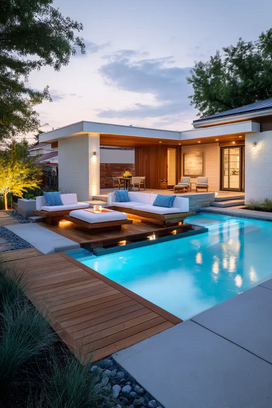 29 Backyard Pool Designs That Make Staying Home Feel Like a Vacation 25