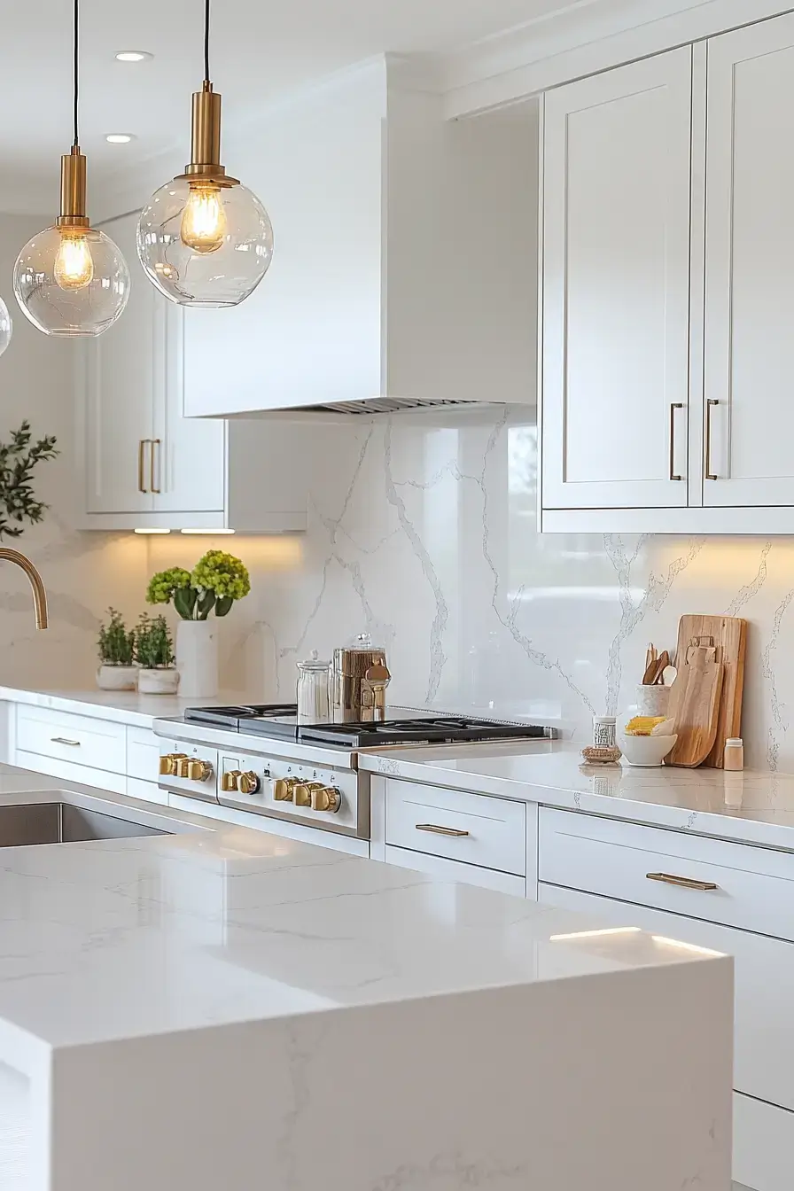 29 White Kitchen Cabinet Ideas That Stay Bright and Beautiful Year After Year 25 white kitchen cabinets