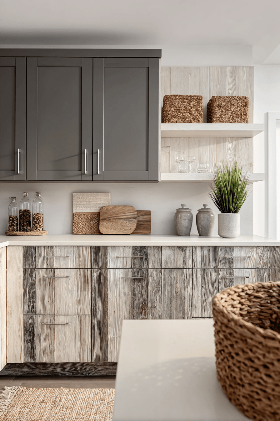 29 Two Tone Kitchen Cabinets for the Indecisive 26