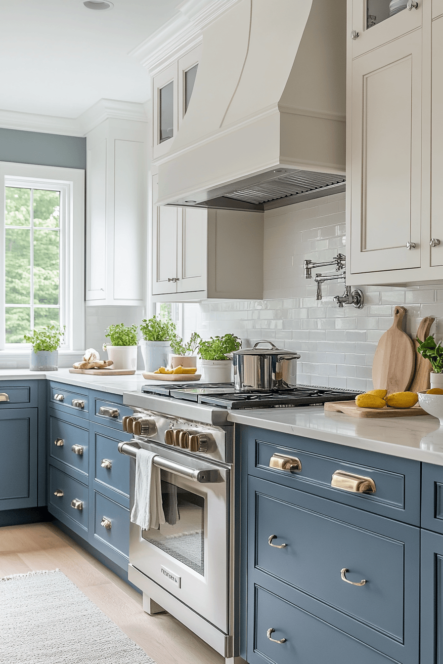 29 Two Tone Kitchen Cabinets for the Indecisive 27
