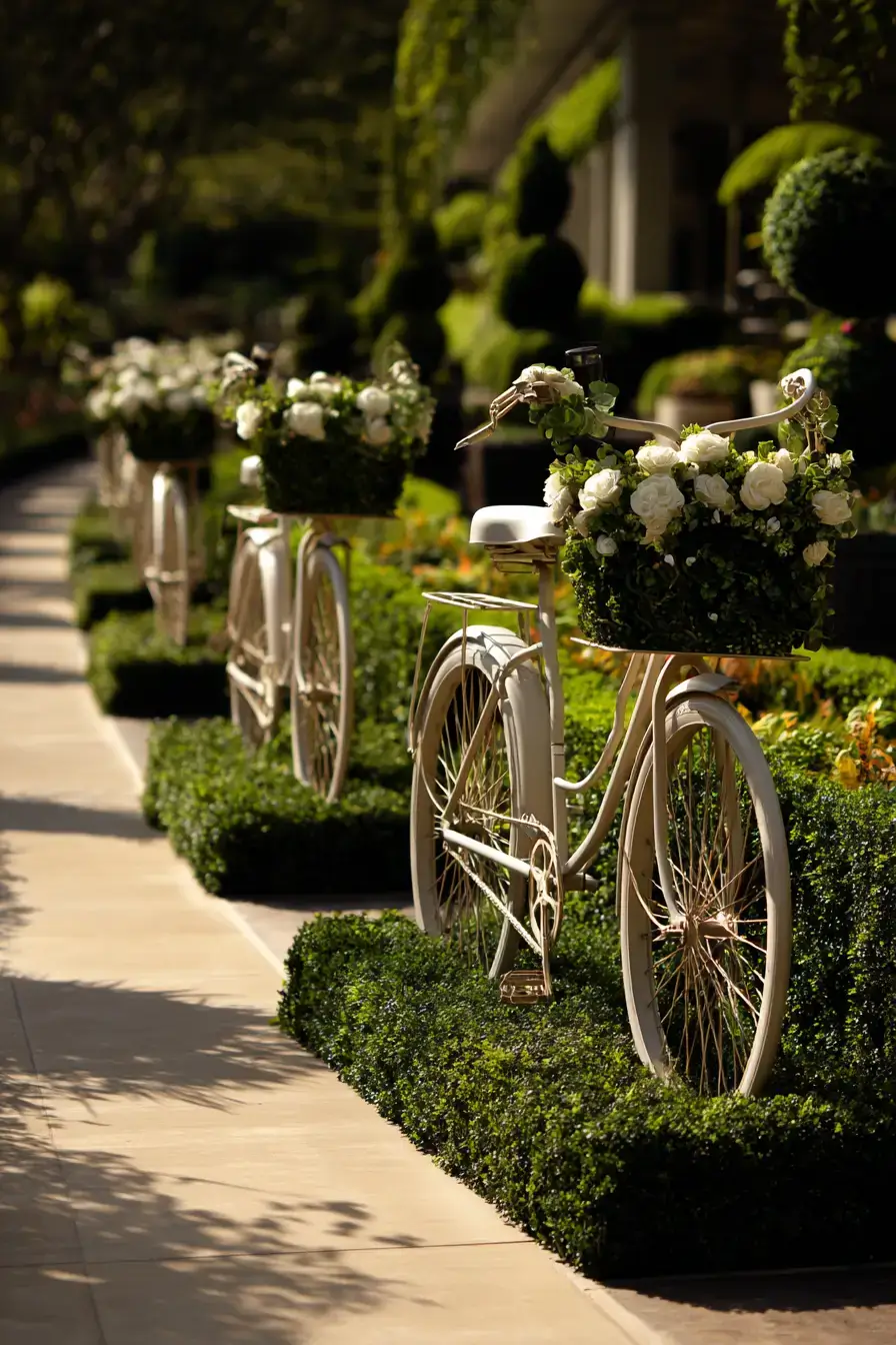 29 Bicycle Yard Decor Ideas for a Charming Outdoor Space 27
