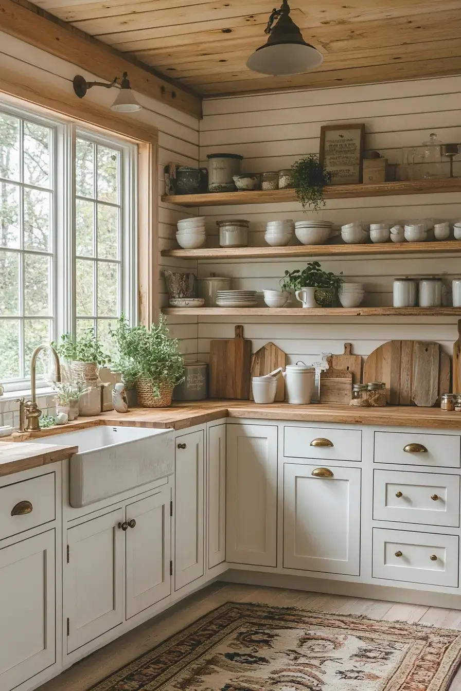 29 White Kitchen Cabinet Ideas That Stay Bright and Beautiful Year After Year 27 white kitchen cabinets