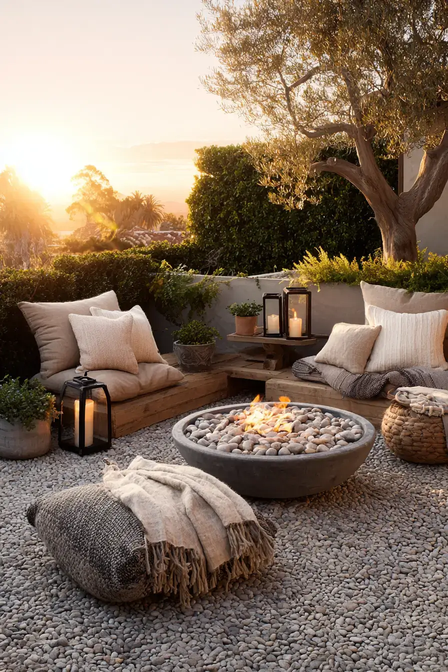 29 Fire Pit Ideas for a Backyard on a Budget That Actually Look Good 28