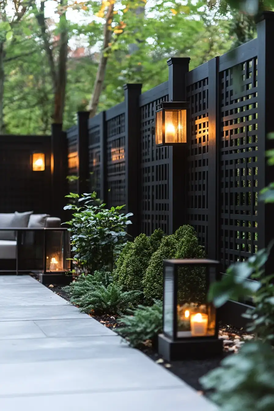 29 Backyard Fence Ideas That Add Privacy and Style 28