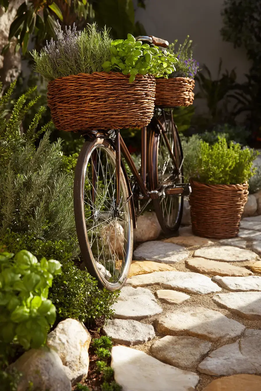 29 Bicycle Yard Decor Ideas for a Charming Outdoor Space 29