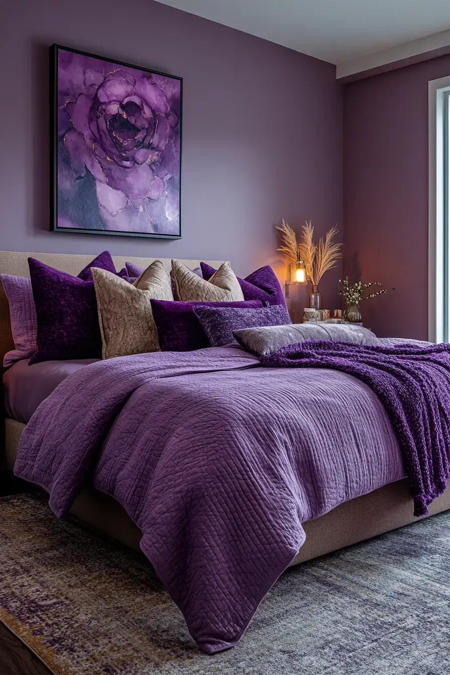29 Purple Room Decor Ideas for a Space That Feels Like You 3