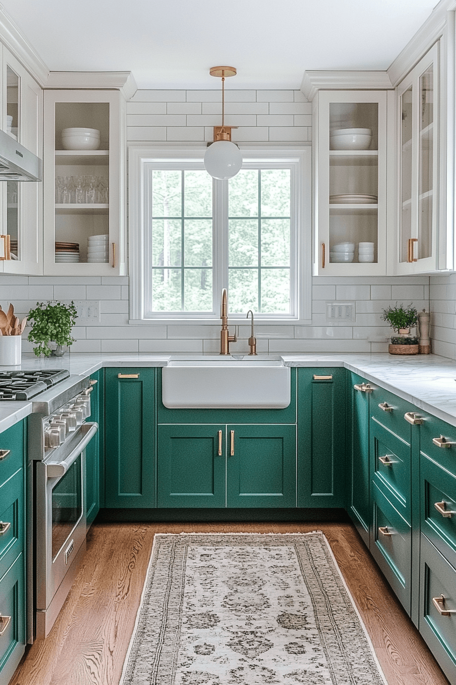 29 2 Toned Kitchen Cabinets That Break the Rules 3