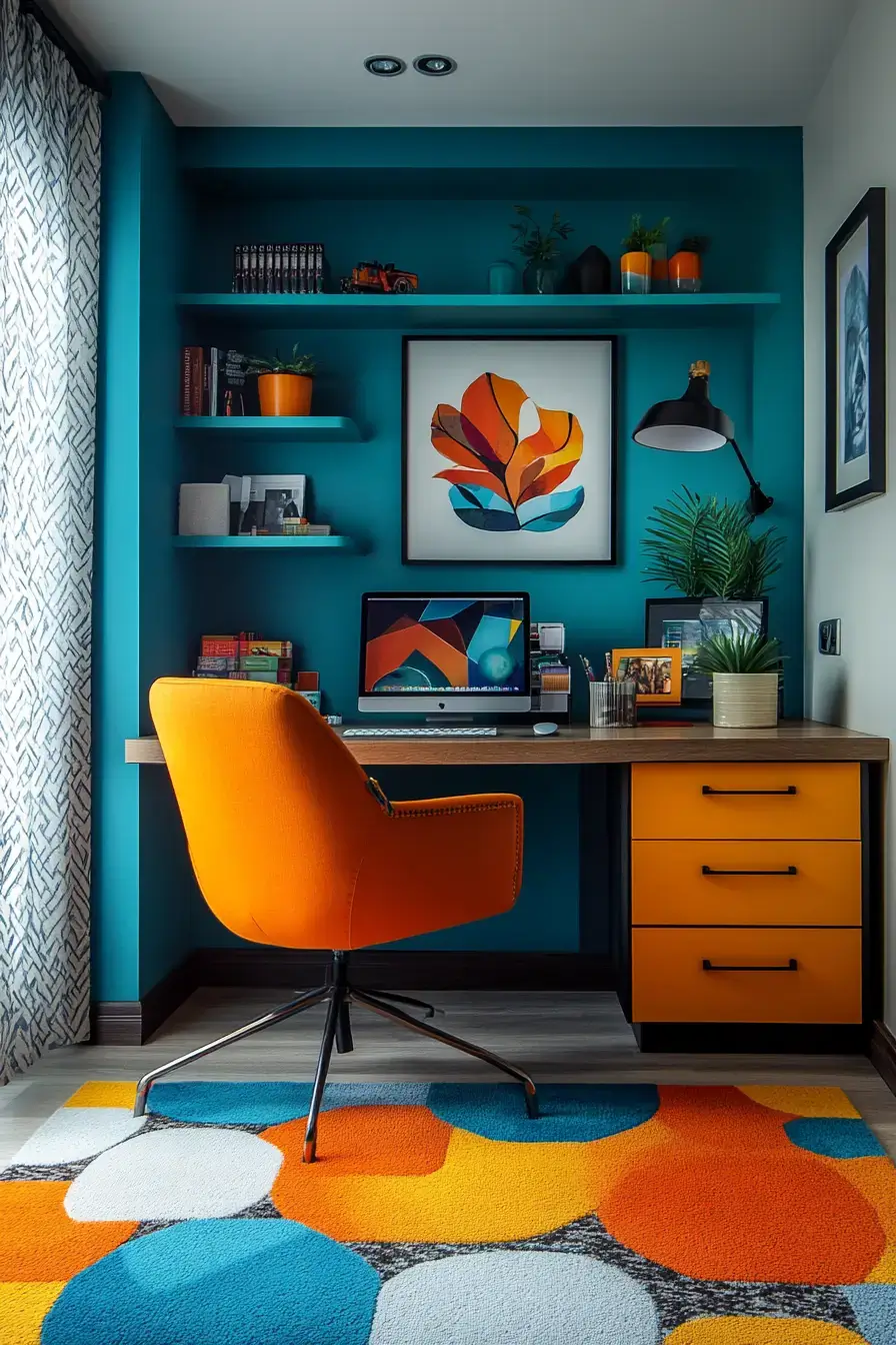29 Dopamine Decor Office Ideas to Make Work Feel a Little Lighter 3