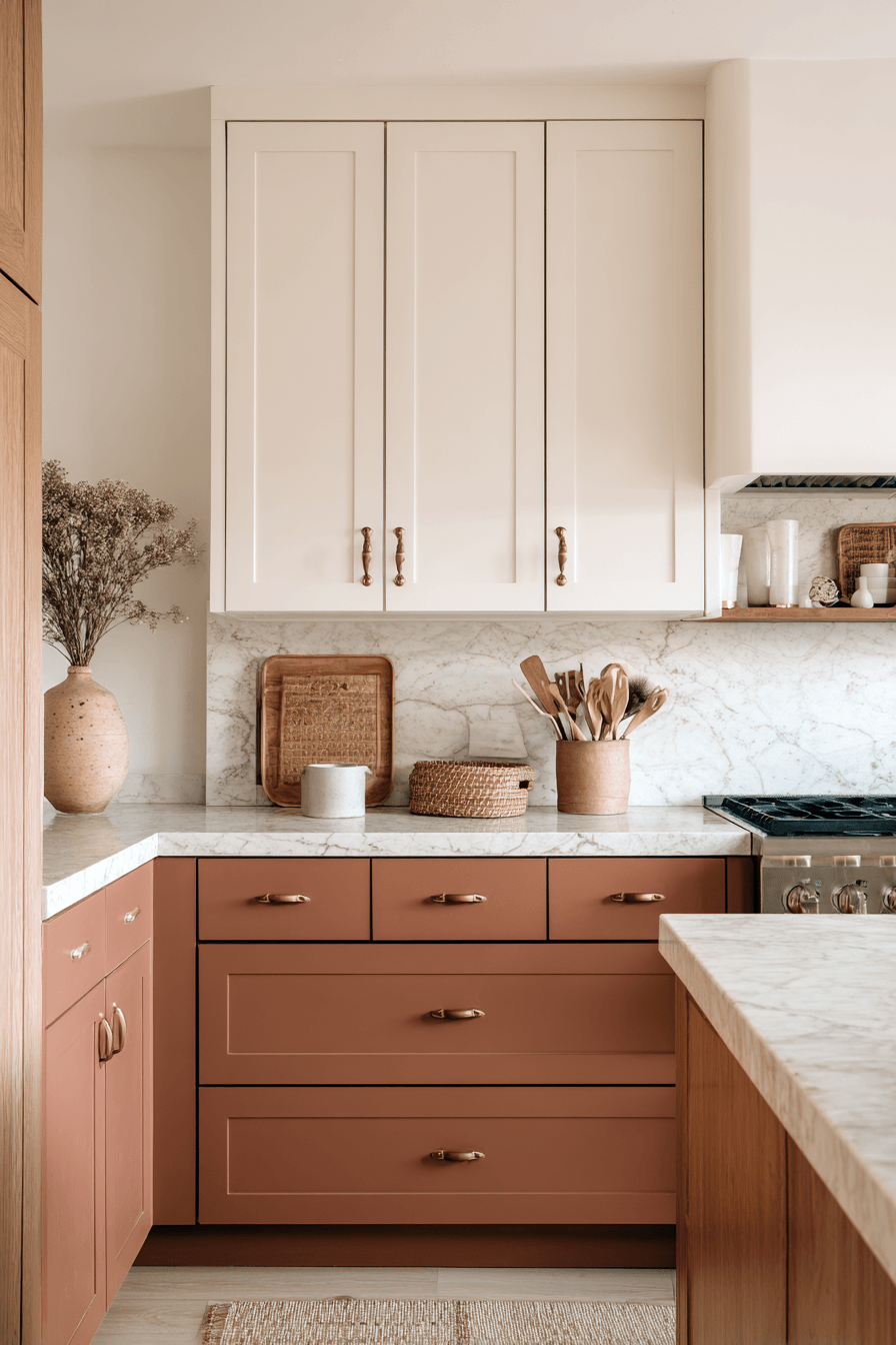 29 Two Tone Kitchen Cabinets for the Indecisive 3