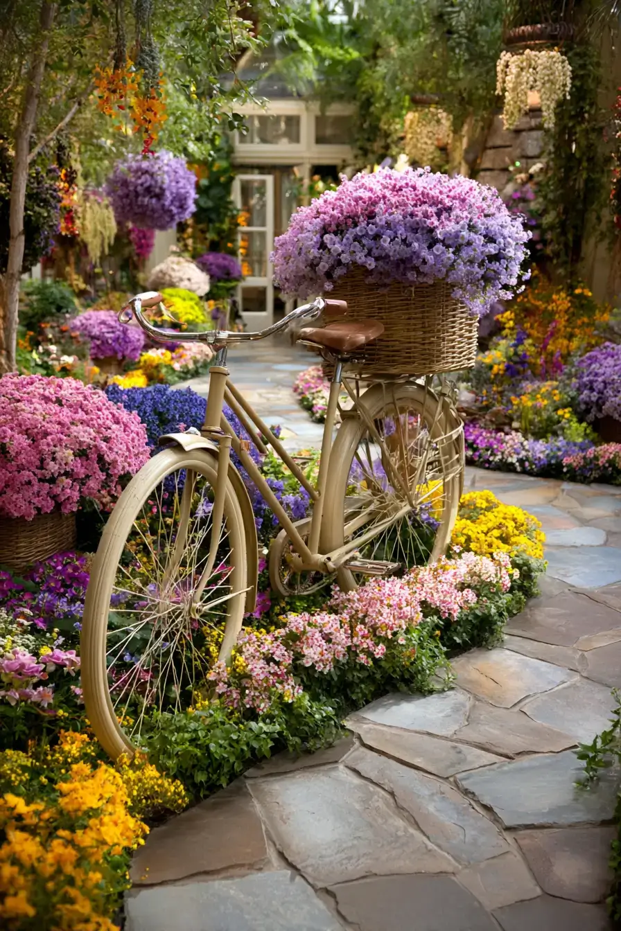 29 Bicycle Yard Decor Ideas for a Charming Outdoor Space 3