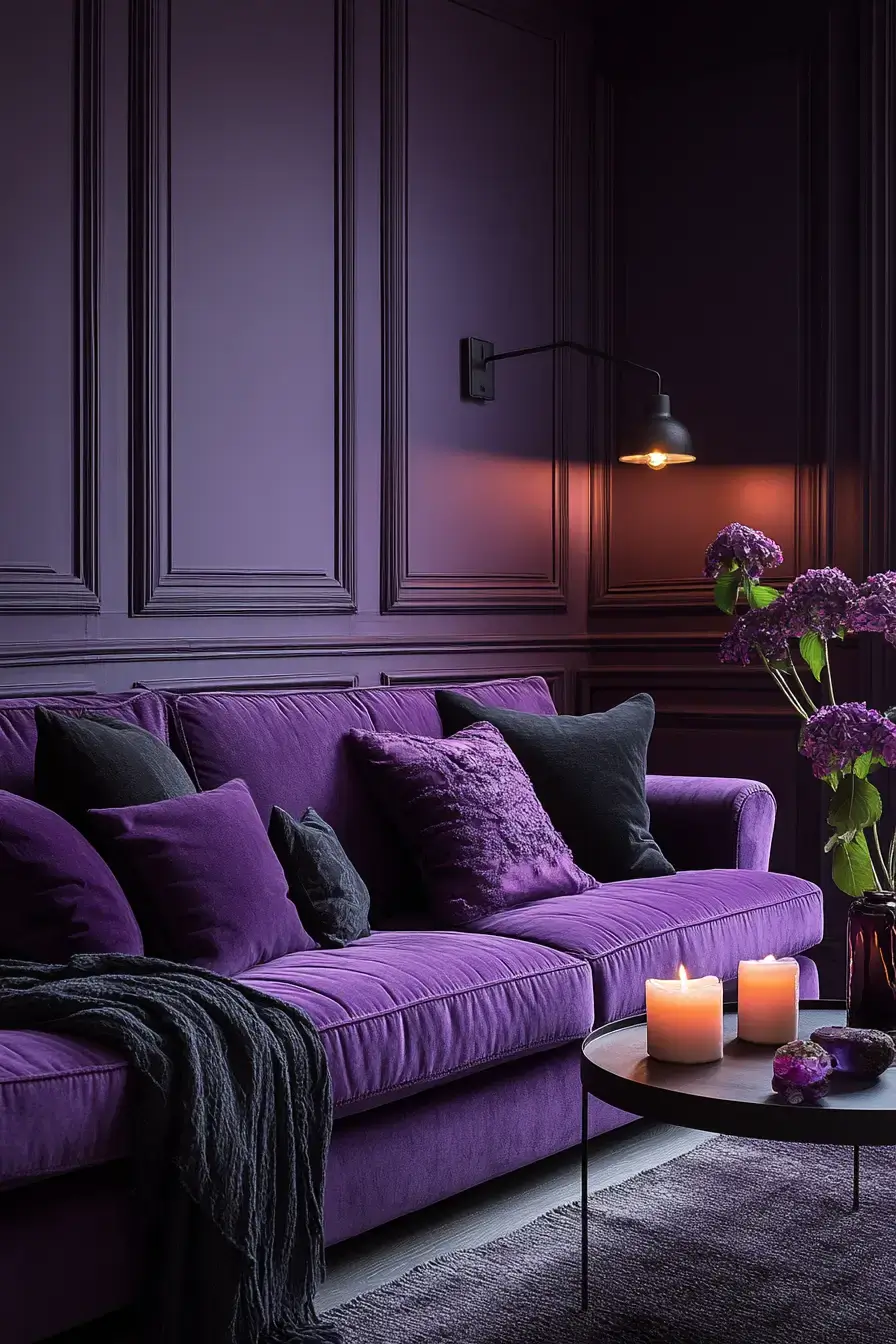 29 Purple Room Decor Ideas for a Space That Feels Like You 4