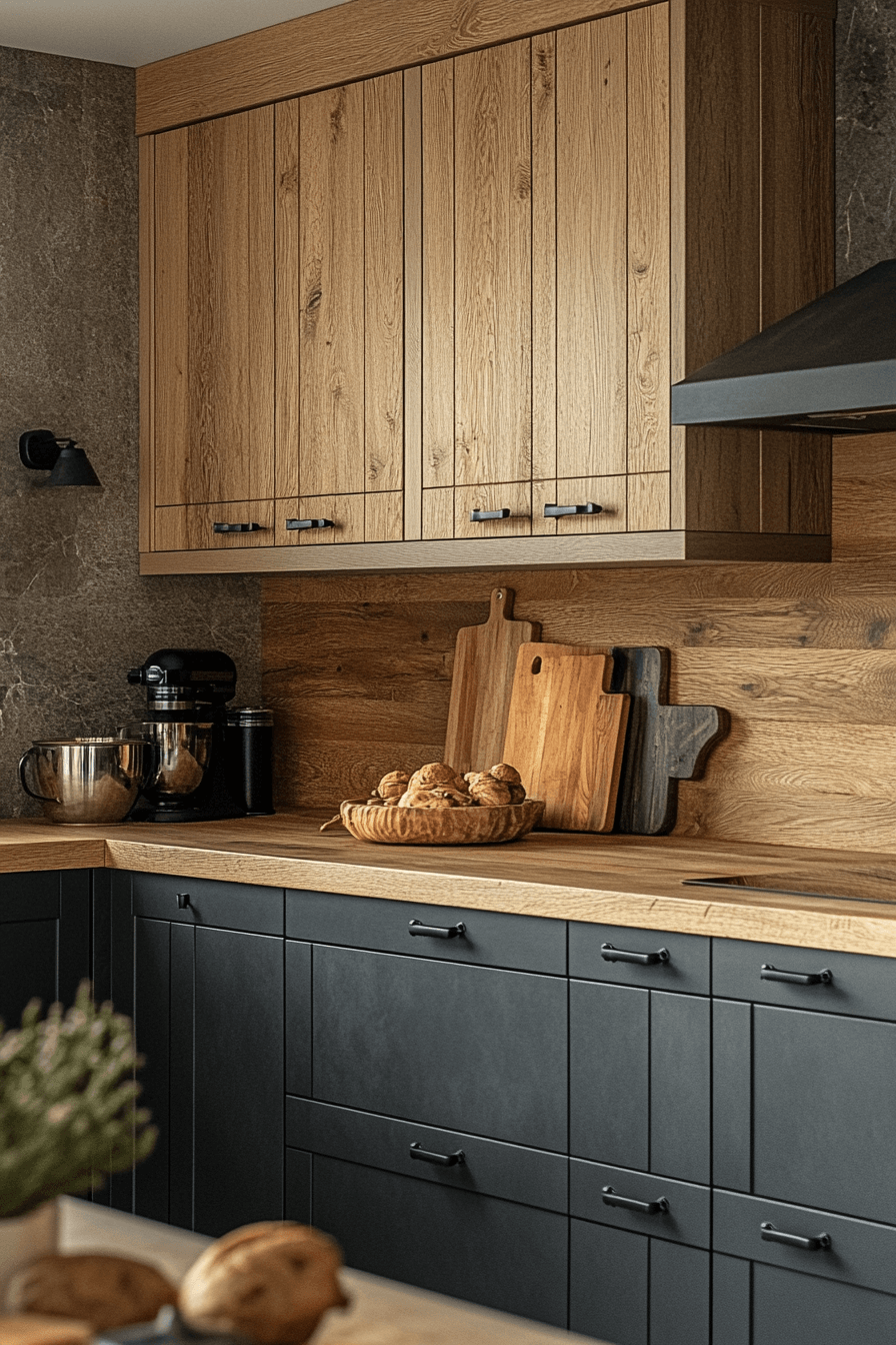 29 2 Toned Kitchen Cabinets That Break the Rules 4