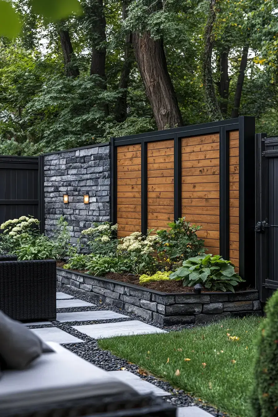 29 Backyard Fence Ideas That Add Privacy and Style 5