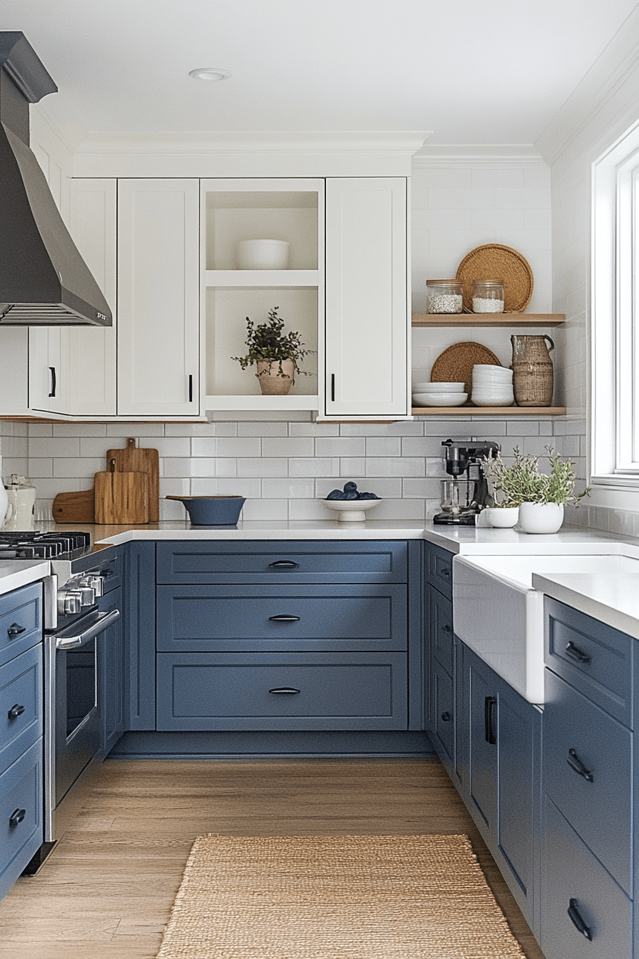 29 Two Tone Kitchen Cabinets for the Indecisive 5