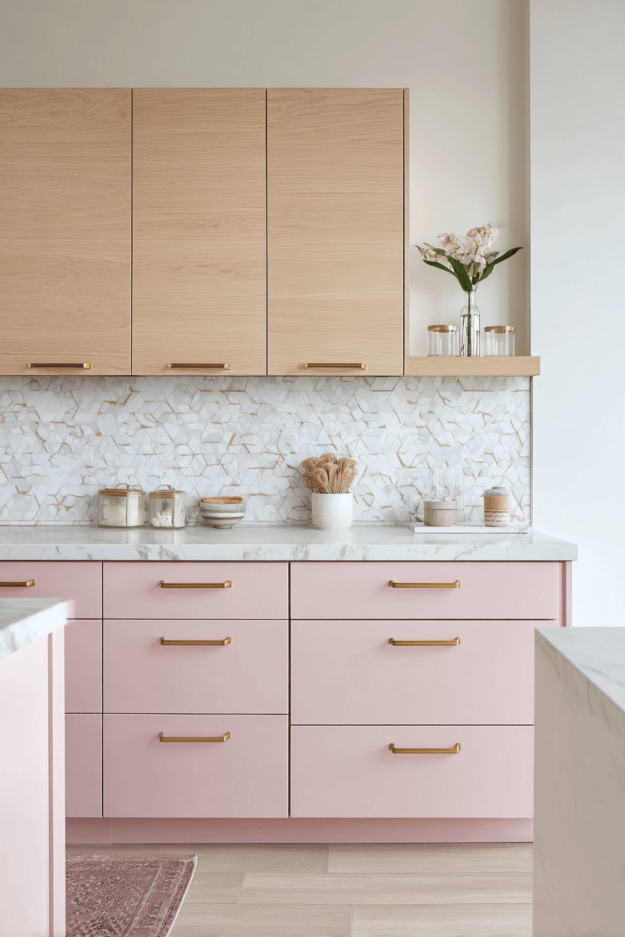 29 2 Toned Kitchen Cabinets That Break the Rules 6